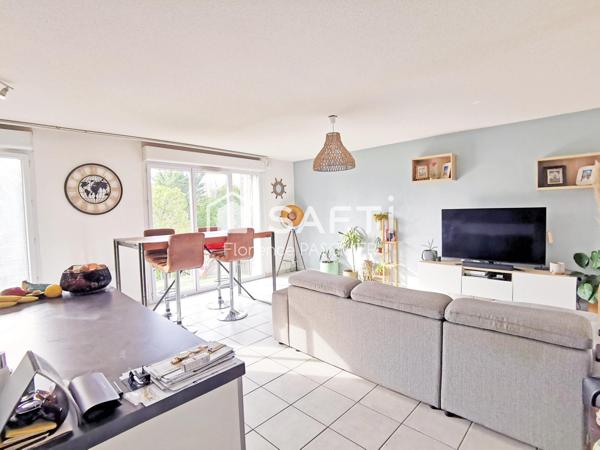 Mérignac, T3 au 1er et dernier étage, balcon, box