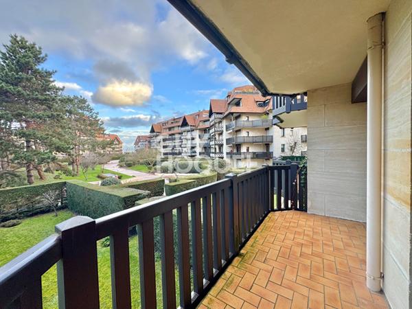Studio à louer - Tourgéville - Avec balcon