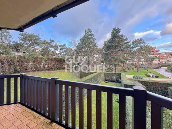 Studio à louer - Tourgéville - Avec balcon