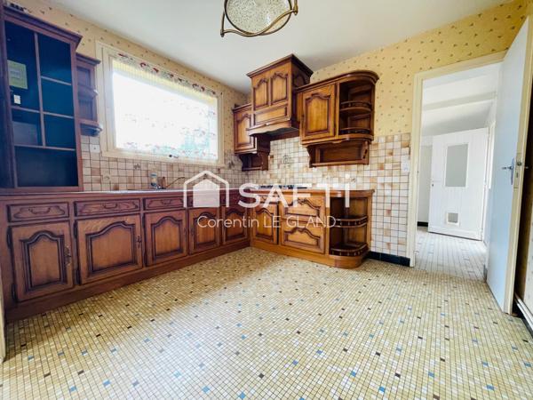 Maison au calme, en plein centre de Questembert !