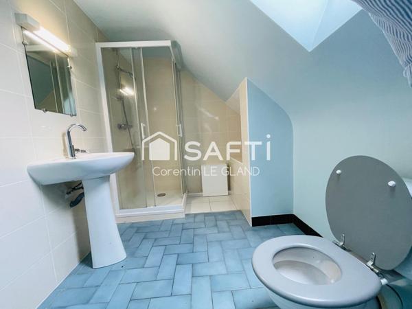 Maison au calme, en plein centre de Questembert !