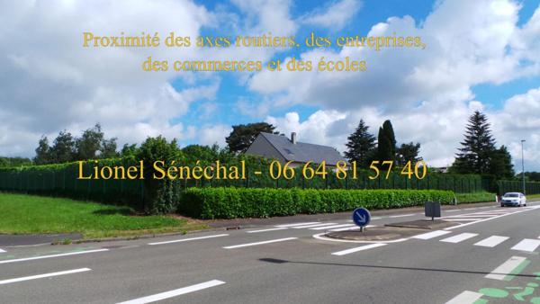 Terrain plat à bâtir de plus de 1 000 m2 secteur Université / Rouillon (uniquement pour des locaux professionnels)