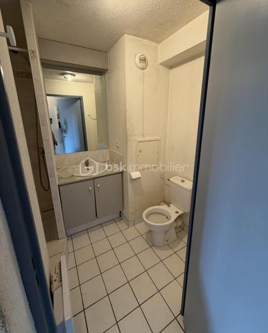 Situé au 4ᵉ étage avec ascenseur d’un immeuble de 1997, en plein cœur de Valence à 15 minutes de la gare, ce studio de 19,6m² offre un espace bien agencé et fonctionnel, idéal pour un investissement locatif ou une première acquisition.

Composition :

	•	Pièce de vie lumineuse de 12m²
	•	Salle d’eau de 3m²
	•	Entrée avec cuisine (réfrigérateur, micro-ondes) de 4m²

Autres caractéristiques :

	•	Ascenseur
	•	Chauffage individuel électrique
	•	Fenêtres double vitrage PVC avec volets roulants manuels 
	•	DPE : C