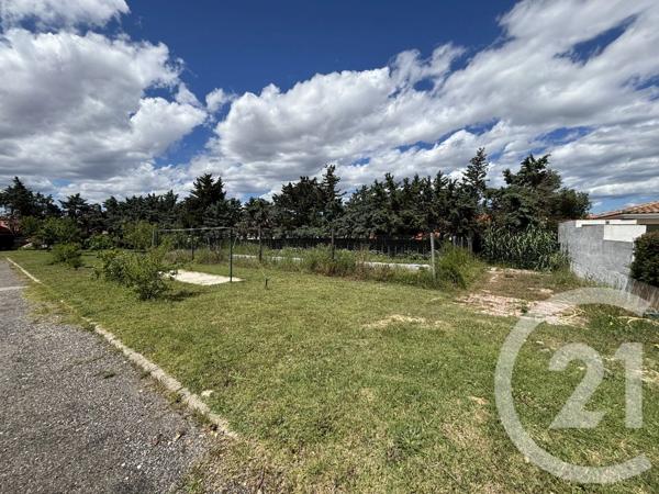 Terrain à vendre  1060 m 2   CABESTANY  - 66