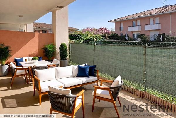 ? Appartement 2 pièces à vendre à Trets avec piscine et résidence sécurisée