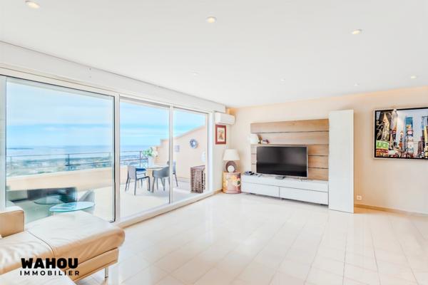 Appartement 3 pièces avec terrasse - Vue mer panoramique