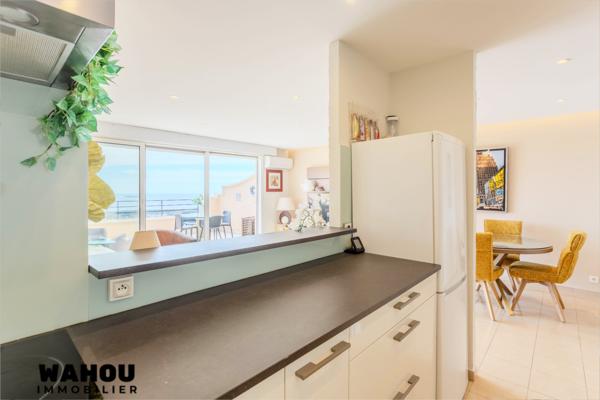 Appartement 3 pièces avec terrasse - Vue mer panoramique