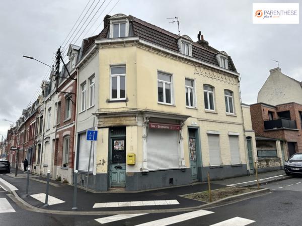 Canon d'or Lambersart - Immeuble 2 lots RDC commercial et Habitation