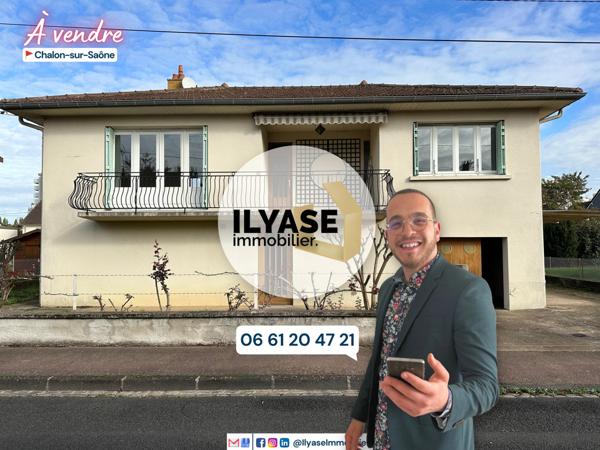 Chalon-sur-Saône (71100) MAISON 145 m² | 3 CH | 550 m²