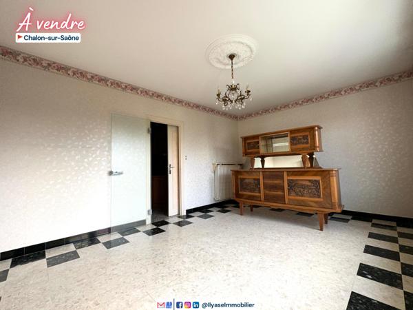 Chalon-sur-Saône (71100) MAISON 145 m² | 3 CH | 550 m²