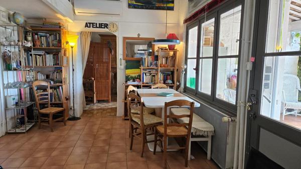 Viager maison d'artiste dans quartier classé