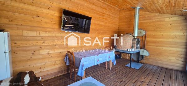 Plain pied sur 1356m² de terrain avec piscine