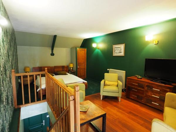 Grande demeure 17ème siècle 9 chambres avec jardin bucolique abrité des regards