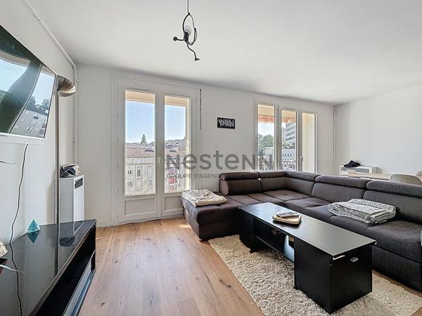 Appartement Limoges 4 pièce(s) 63,98 m2, 2 chambres, balcon, place de parking privée, cave , séchoir