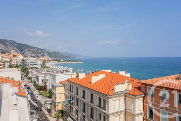 Appartement F3 à vendre  3 pièces - 87,50 m 2   MENTON  - 06