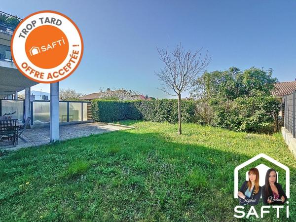 Appartement T3 de 65 m2 avec jardin privatif de 120 m2