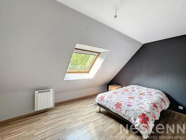 Maison contemporaine, vie de plain pied - 106m² - 4 chambres - sous-sol ; Languidic.