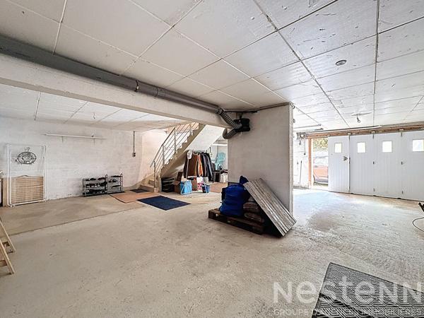 Maison contemporaine, vie de plain pied - 106m² - 4 chambres - sous-sol ; Languidic.