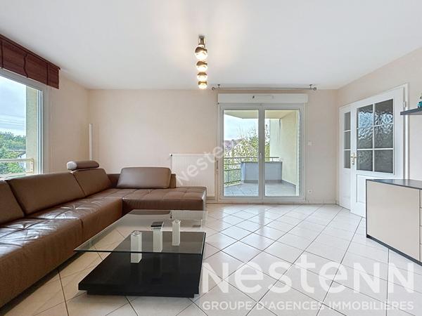 Appartement Moulins Les Metz 3 pièce(s) 71m2 - 3 pièces - 2 chambres - terrasse - garage - parking