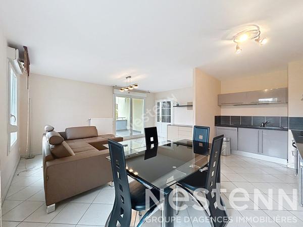 Appartement Moulins Les Metz 3 pièce(s) 71m2 - 3 pièces - 2 chambres - terrasse - garage - parking