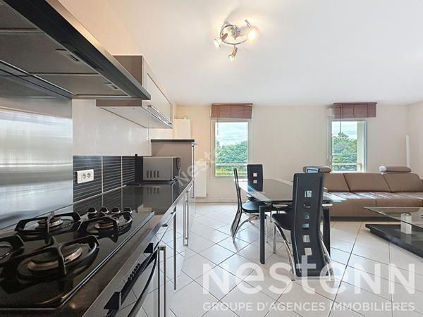 Appartement Moulins Les Metz 3 pièce(s) 71m2 - 3 pièces - 2 chambres - terrasse - garage - parking