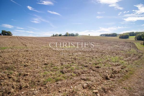 La vieille ferme avec ses granges, 3 ânes et 35 hectares de terrain.