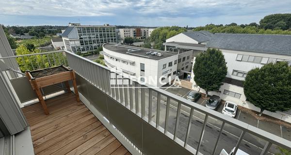 Location Appartement 2 pièces 43.4 m² - La Riche 37520