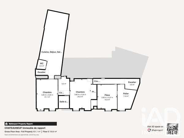 Immeuble à vendre 350 m² Châteauneuf-du-Faou