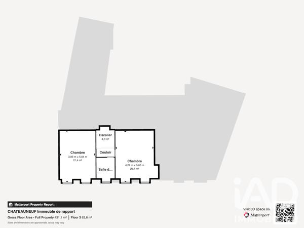 Immeuble à vendre 350 m² Châteauneuf-du-Faou