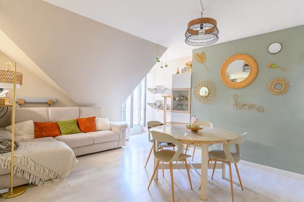 Appartement 3 pièces à vendre à Torcy - Centre ville - Dernier étage,