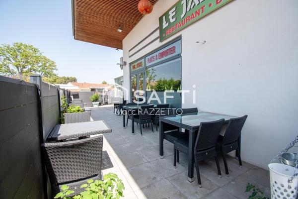Vente fonds de commerce, restaurant de 225m2 avec terrasse et véranda