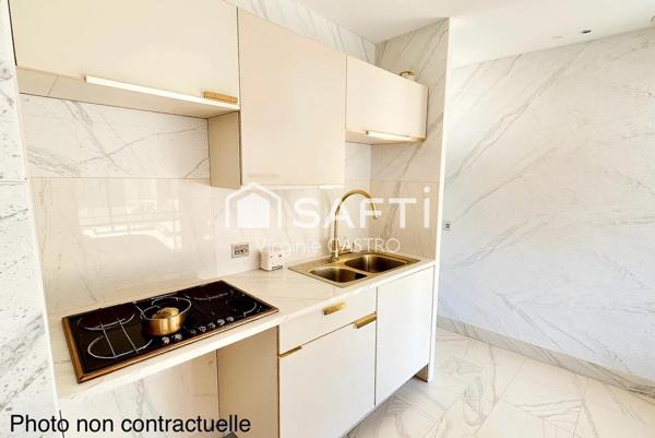 T2 avec VUE IMPRENABLE - TERRASSE & PARKING - PROCHE MER, PORT...