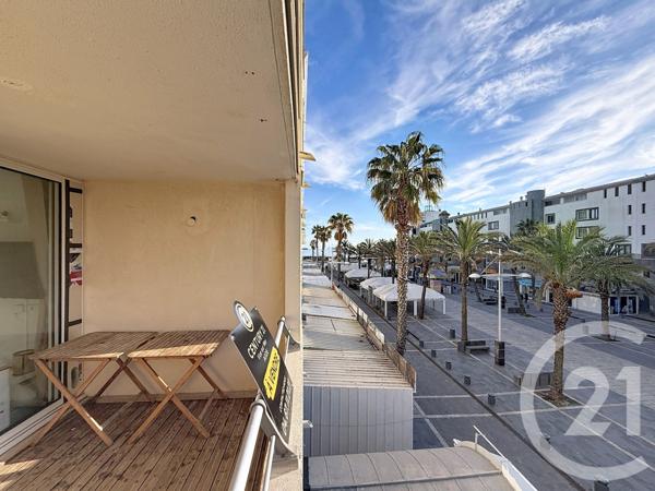 Appartement Studio Cabine à vendre  1 pièce - 24,70 m2 LE CAP D AGDE - 34