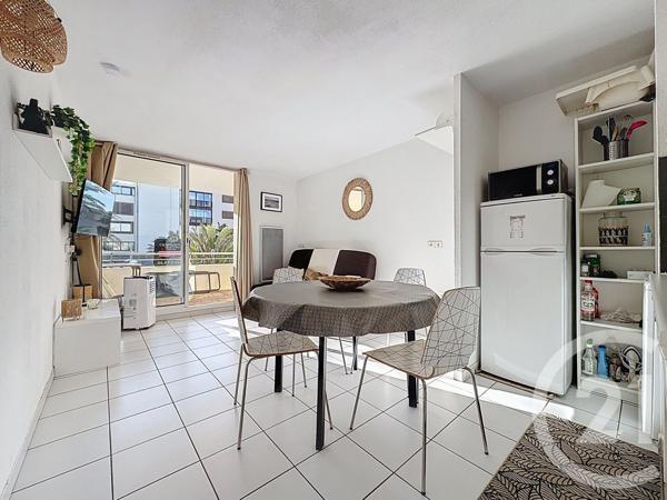 Appartement Studio Cabine à vendre  1 pièce - 24,70 m2 LE CAP D AGDE - 34
