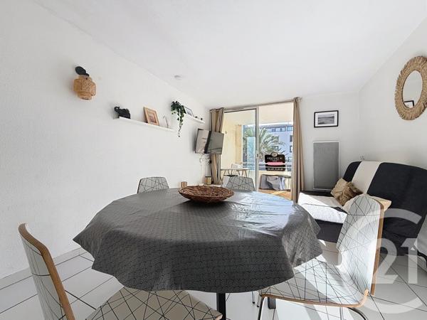 Appartement Studio Cabine à vendre  1 pièce - 24,70 m2 LE CAP D AGDE - 34