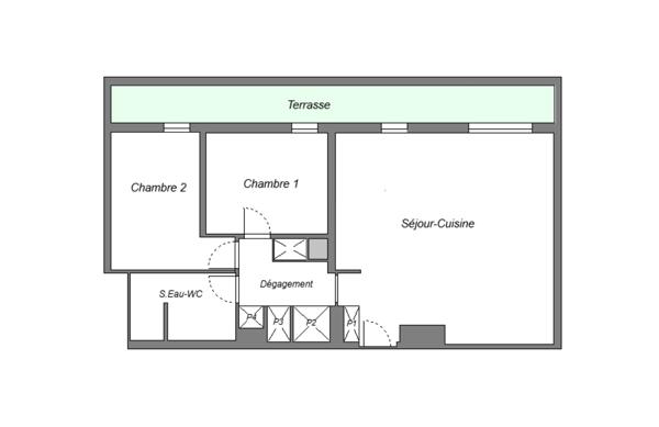Exclusivité - Paris 12 - Appartement de 60,85m² avec balcon
