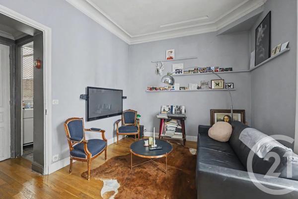 Appartement F2 à vendre  2 pièces - 34,55 m 2   PARIS  - 75019