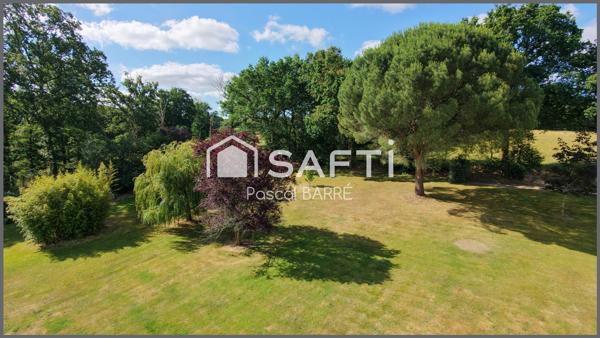 Terrain de 1 510 m², plein sud !