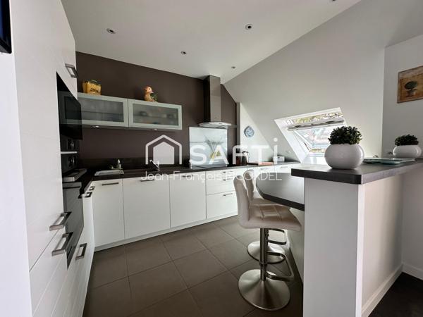 Appartement Premium de 106 m2 disposant d'une vue MER situé en coeur de ville à Saint-Brévin les Pins.