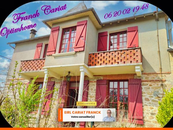 MAISON BOURGEOISE DE 71 M² A RESTAURER SUR 1455 M² DE TERRAIN CLOS