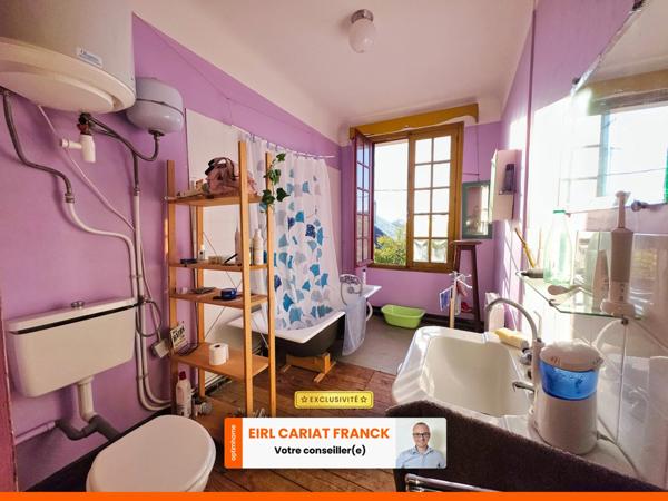 MAISON BOURGEOISE DE 71 M² A RESTAURER SUR 1455 M² DE TERRAIN CLOS