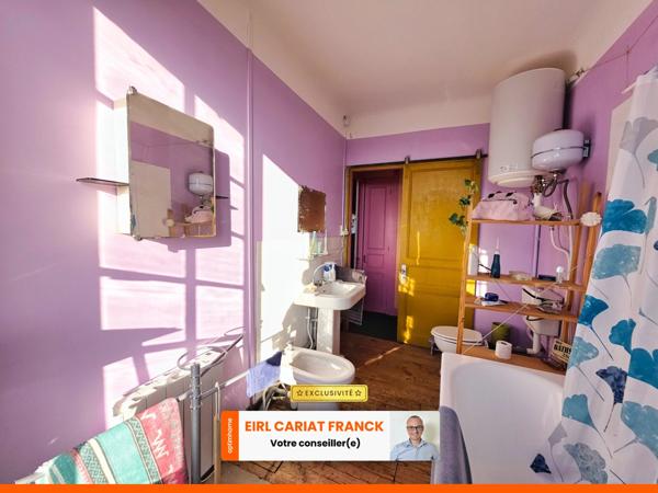 MAISON BOURGEOISE DE 71 M² A RESTAURER SUR 1455 M² DE TERRAIN CLOS