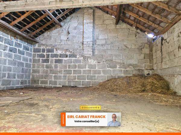 MAISON BOURGEOISE DE 71 M² A RESTAURER SUR 1455 M² DE TERRAIN CLOS