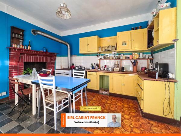 MAISON BOURGEOISE DE 71 M² A RESTAURER SUR 1455 M² DE TERRAIN CLOS