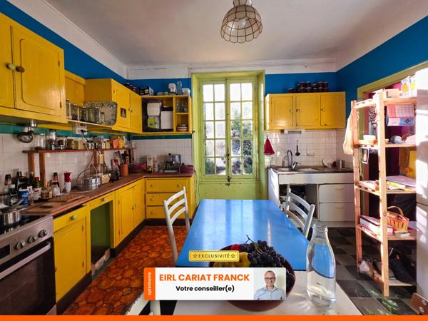 MAISON BOURGEOISE DE 71 M² A RESTAURER SUR 1455 M² DE TERRAIN CLOS