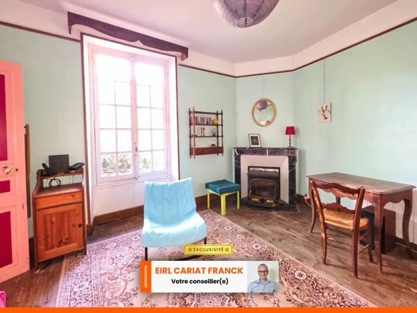 MAISON BOURGEOISE DE 71 M² A RESTAURER SUR 1455 M² DE TERRAIN CLOS