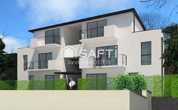 Terrain constructible borné non viabilisé de 263m2
