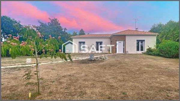 Maison sur Sous-Sol de 158m² - 5 Chambres - 2 SDE - Hors Lotissement - Piscine - Jardin - Garage