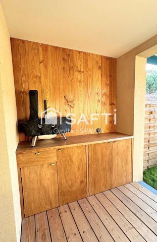 Appartement en RDJ rénové avec goût avec belle terrasse