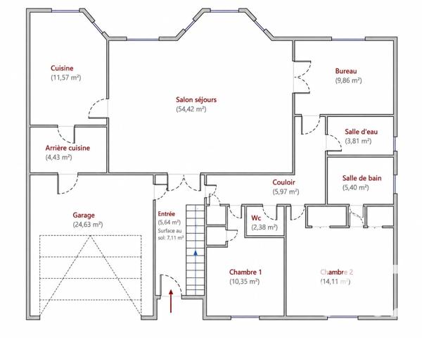 Maison à vendre 7 pièces 190 m² Noisy-le-Roi
